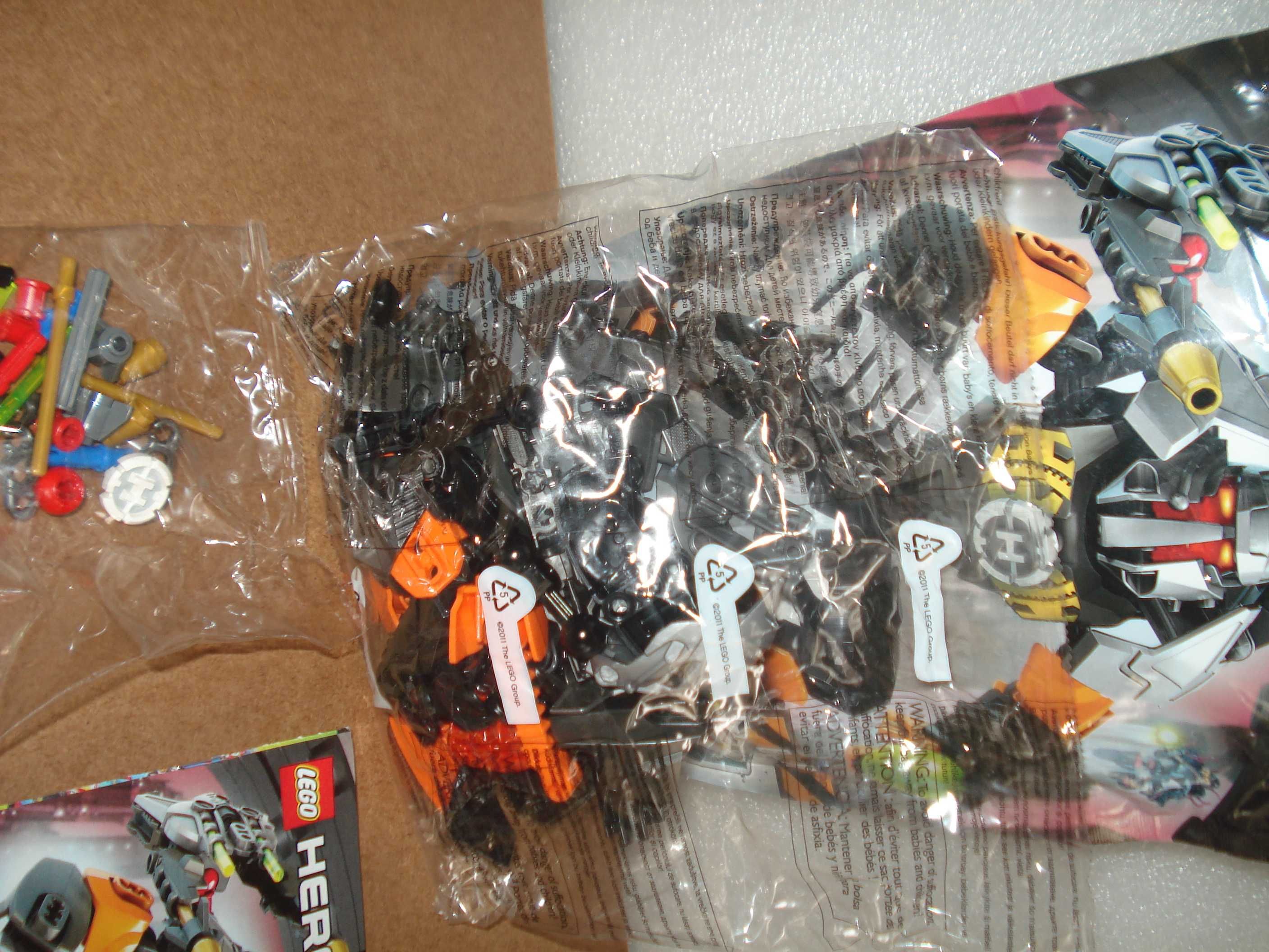 Raro LEGO Bionicle Hero Factory Breakout 6223 - Descontinuado