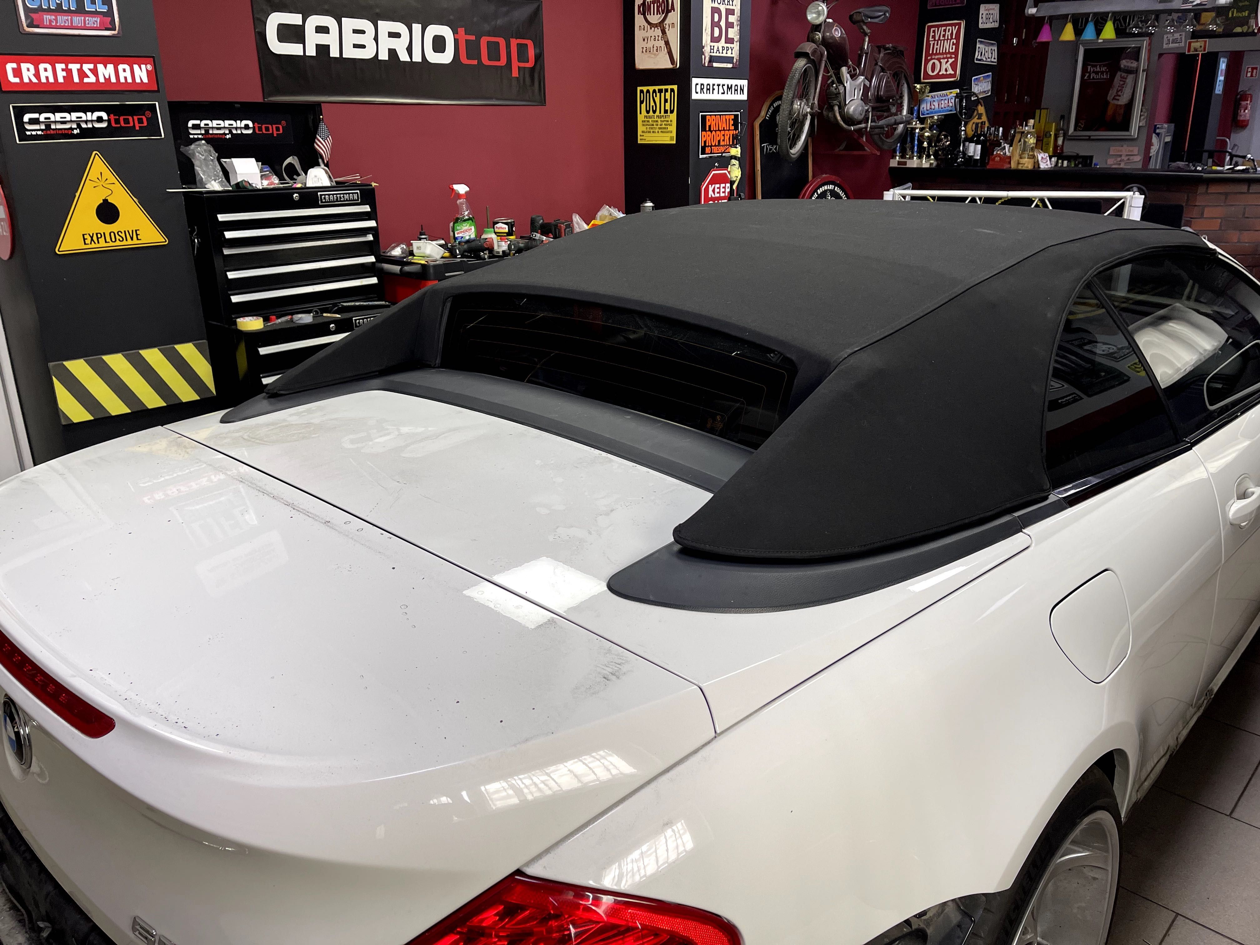 BMW Cabrio  1 2 3 6 F12 F23 E88 G29 Mini R57 F57 dach szyba naprawa