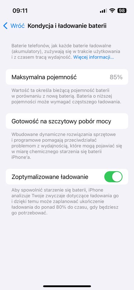 Iphone 13 mini stan igła