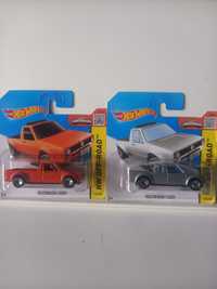 Conj 2 hot wheels volkswagen caddy