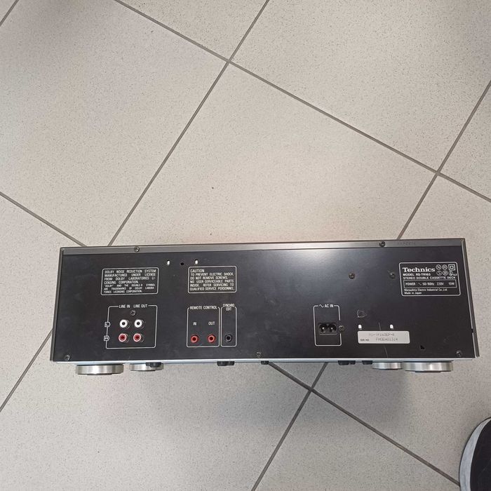 Deck TECHNICS RS-TR 165 dwukasetowy dolby bc