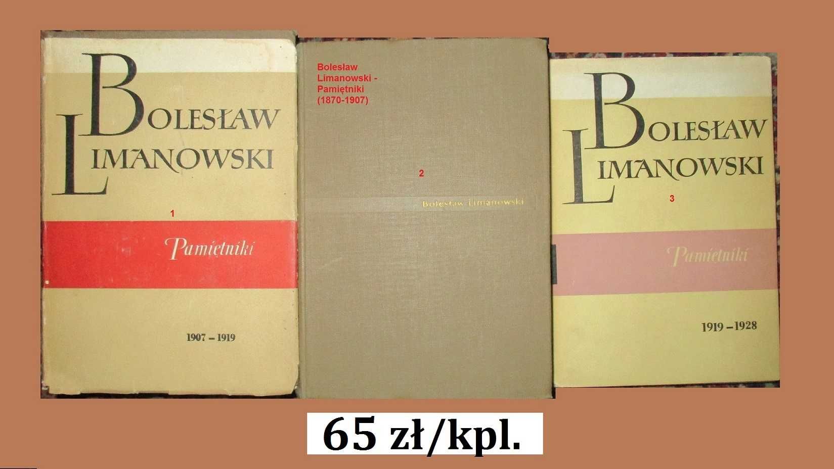 Bolesław Limanowski - Pamiętniki / Limanowski/wspomnienia/biografia