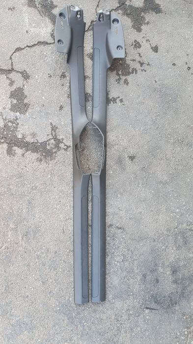 Пластик, накладки порогов vw passat b7.