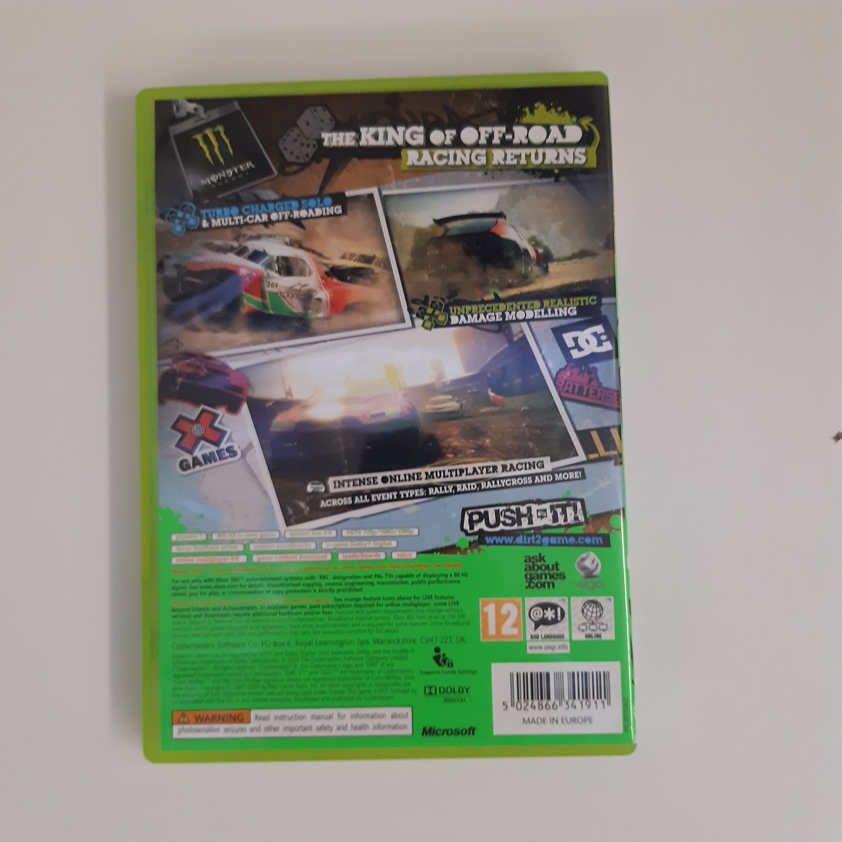 Gra Colin Mcrae Dirt 2 xbox 360