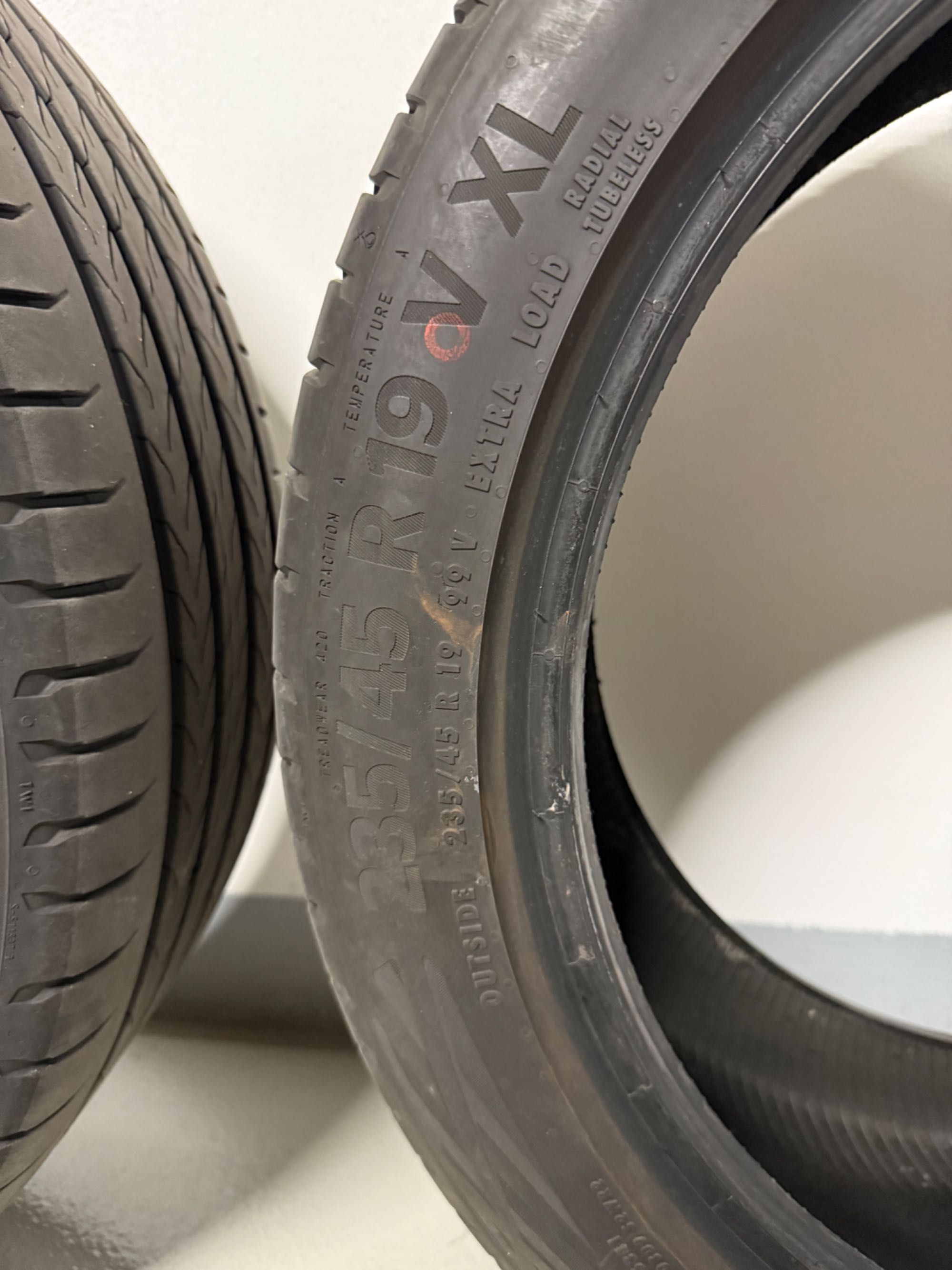 Opony letnie 2023r. Continental EcoContact 6 Q 4xSzt 235/45 r19 V XL
