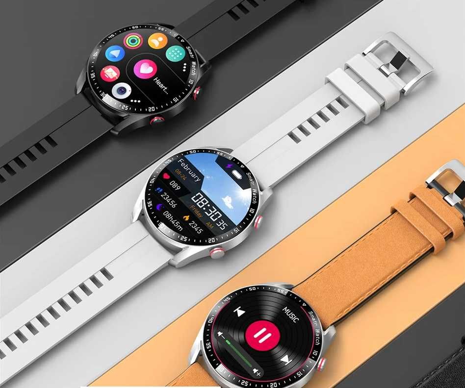 Smartwatch branco ou preto novo