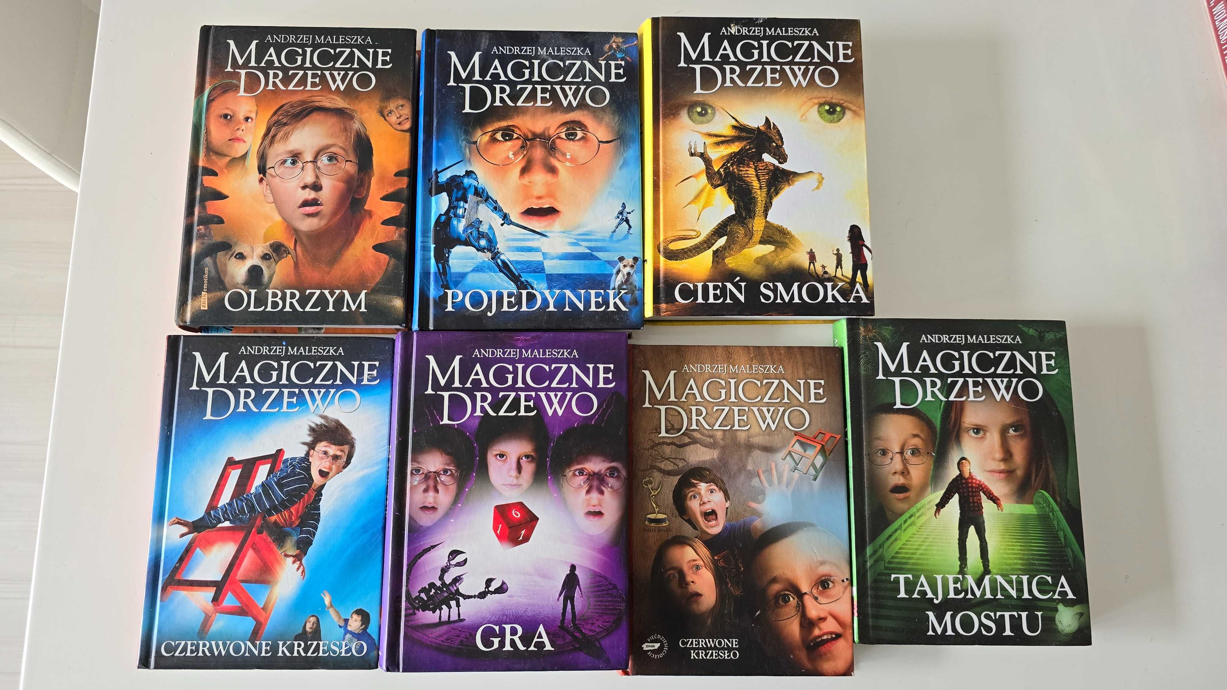 Książki Magiczne Drzewo 7szt + Wojownicy gratis