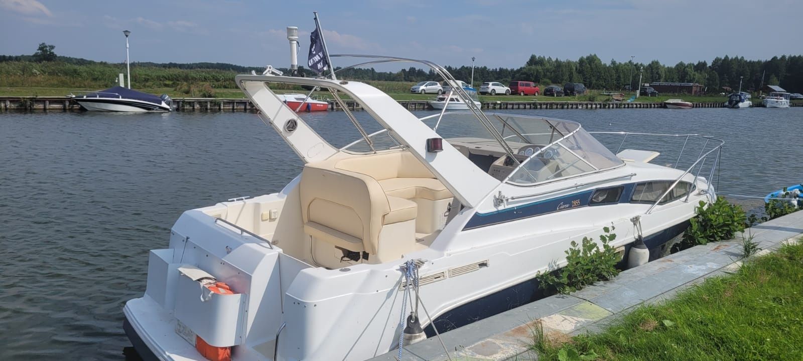 Łódź jacht Bayliner ciera 2855 mercruiser 496 mag promocja do 30.01.24