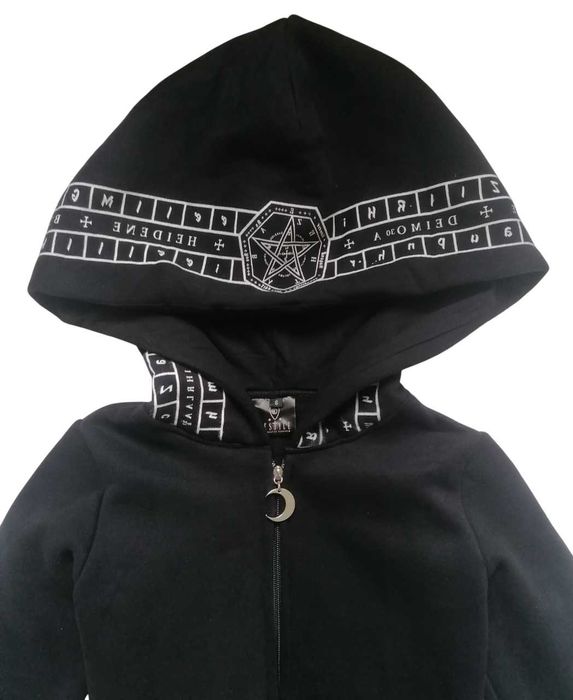 Bluza RESTYLE goth witch alternative pentagram killstar dollskill