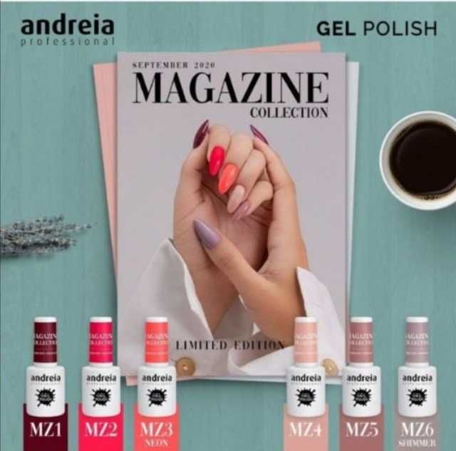 Andreia Nova Coleção Verniz Gel Mz - Vernizes Andreia