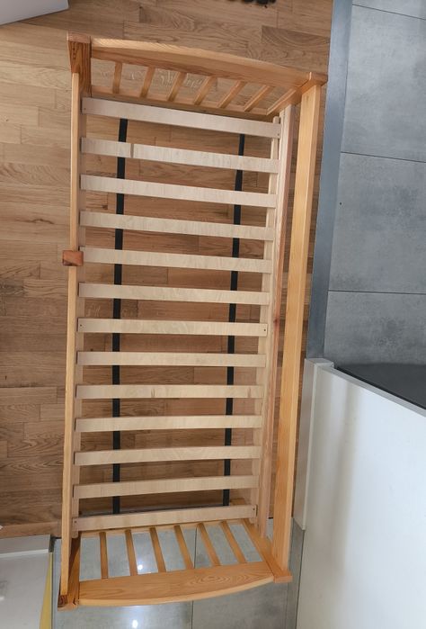 łóżko drewniane 70x160 z szufladą i barierką