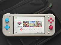 Nintendo Switch Lite limitowana PRZEROBIONA picofly + karta 128 etui