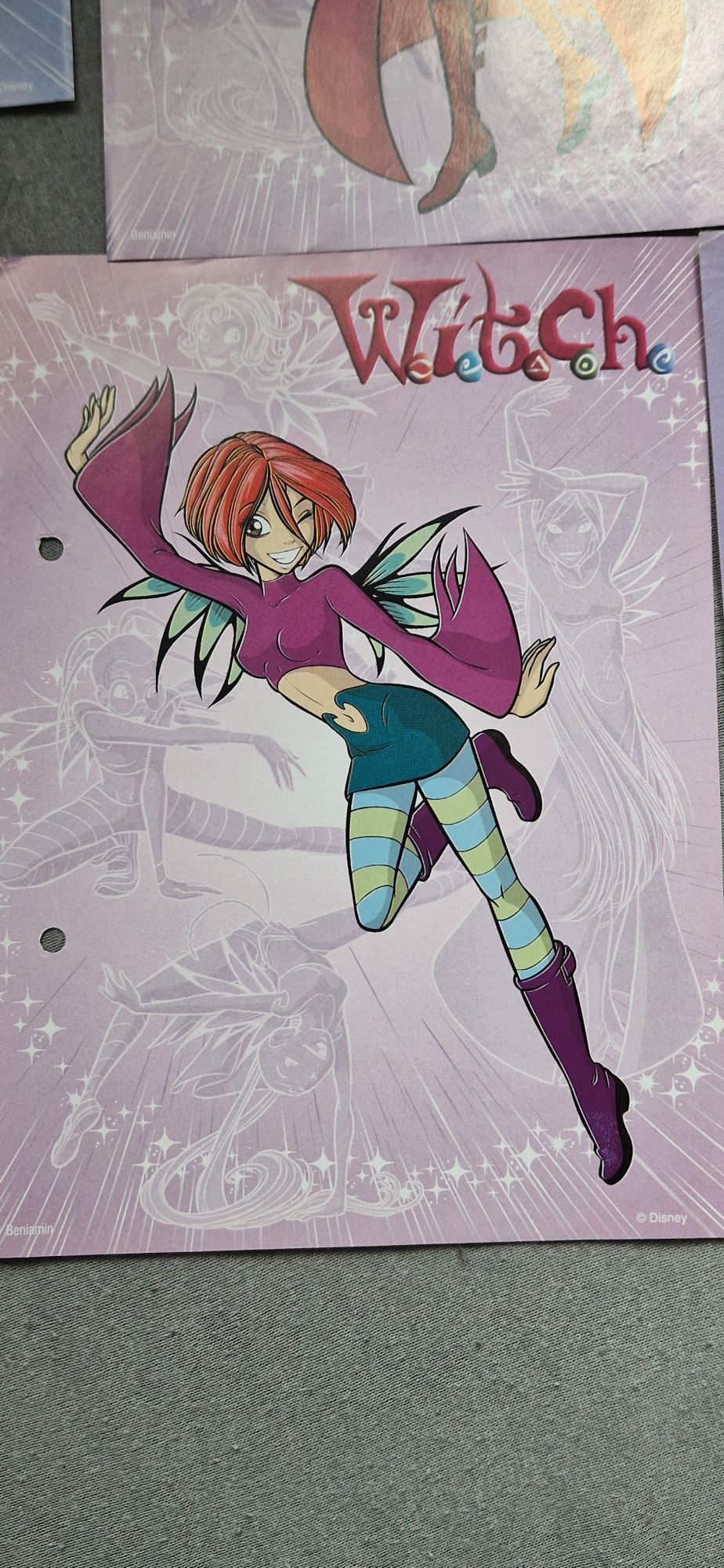 Karteczki winx jeden komplet