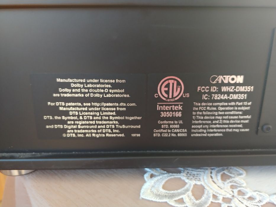 Soundbar Canton DM 90.3