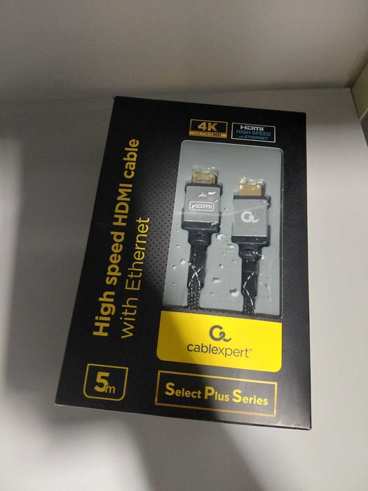 cabo hdmi novo nunca usado 5 metros cable expert