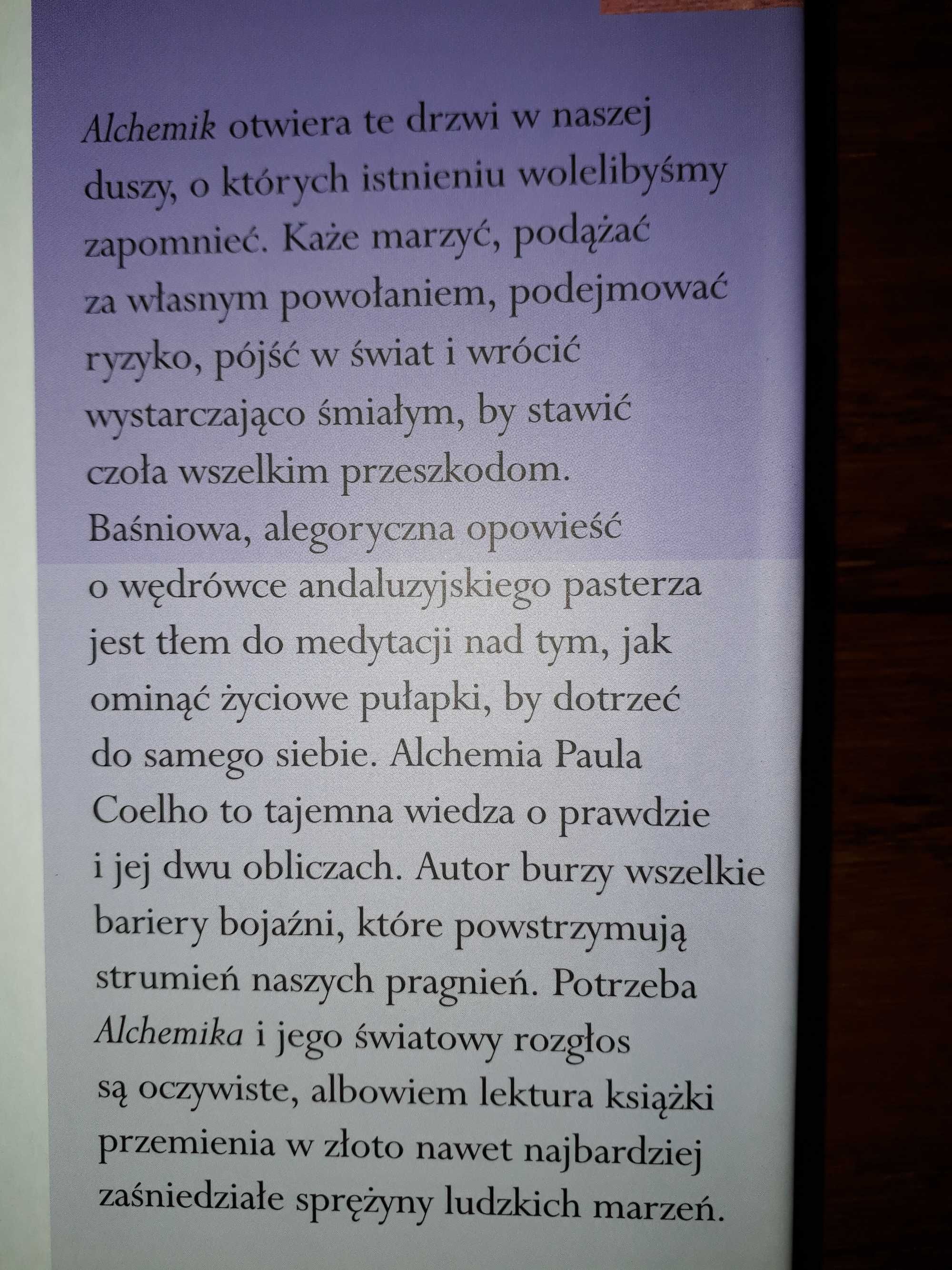 "Alchemik" Paulo Coelho