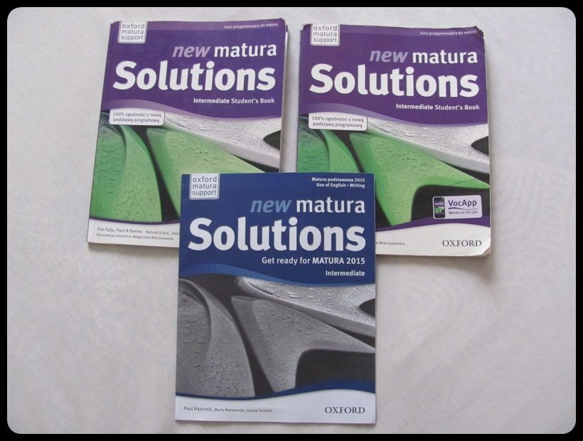 New Matura Solutions OXFORD Student's book