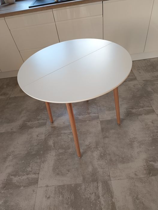 Stolik jadalniany styl skandynawski 80 cm