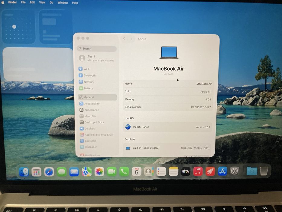 Продам Apple Macbook Air 13’3 M1 8/256 A2337