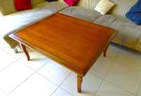 Piękna drewniana ława / stolik kawowy KLER - w bdb. stanie