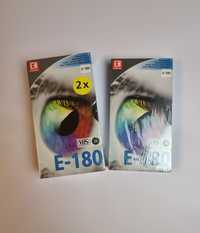 Kasety VHS puste do nagrywania trzy sztuki nowe kasety wideo