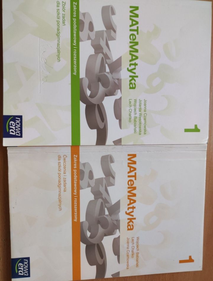 Matematyka 1 klasa liceum zbiory zadań
