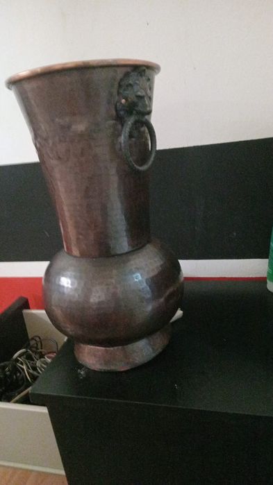Vaso em cobre antigo