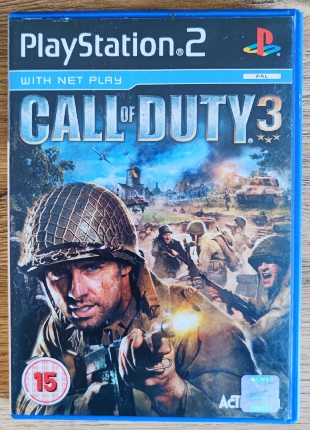Pudełko Call of Duty 3 PlayStation 2 (PS2)