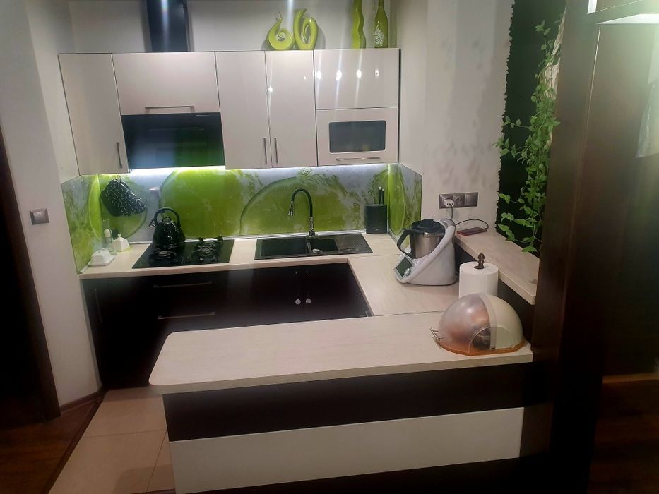 Zabudowa kuchenna, meble kuchenne wraz ze sprzętem AGD