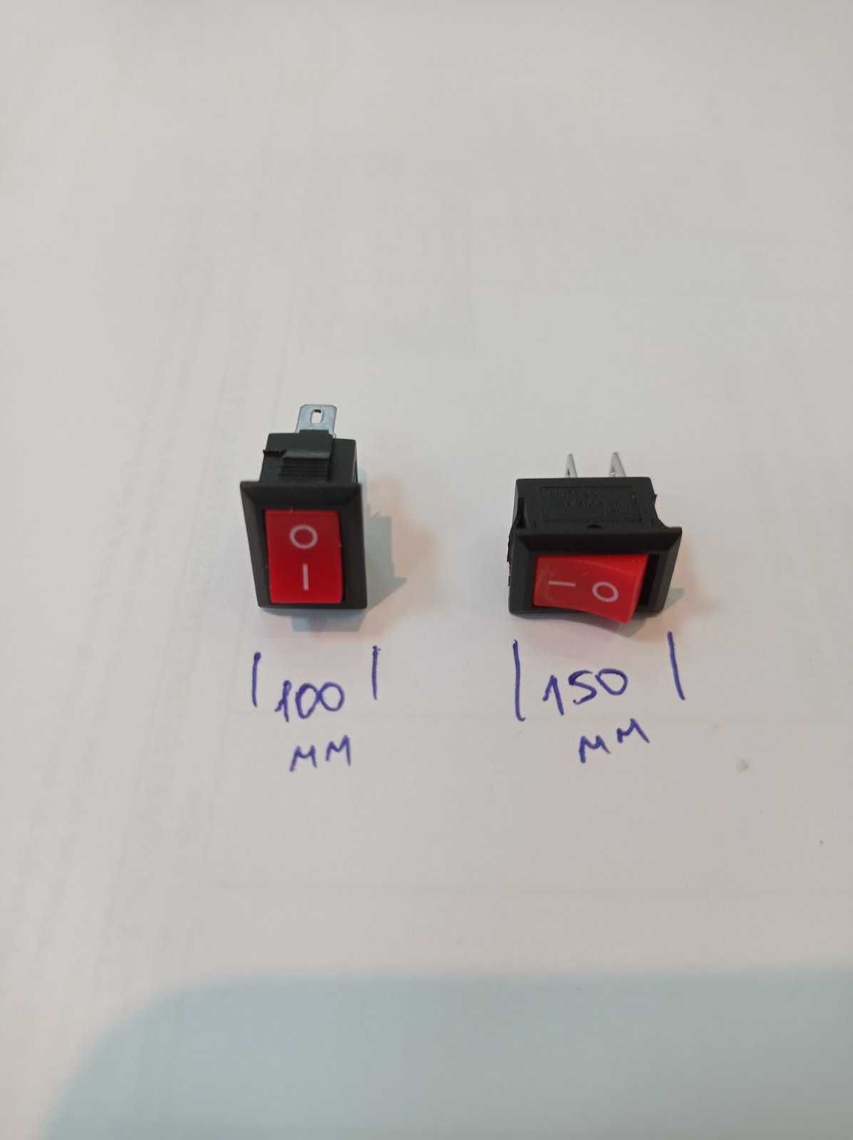 Включатель 10*15 мм на 3A 250V - 1 шт