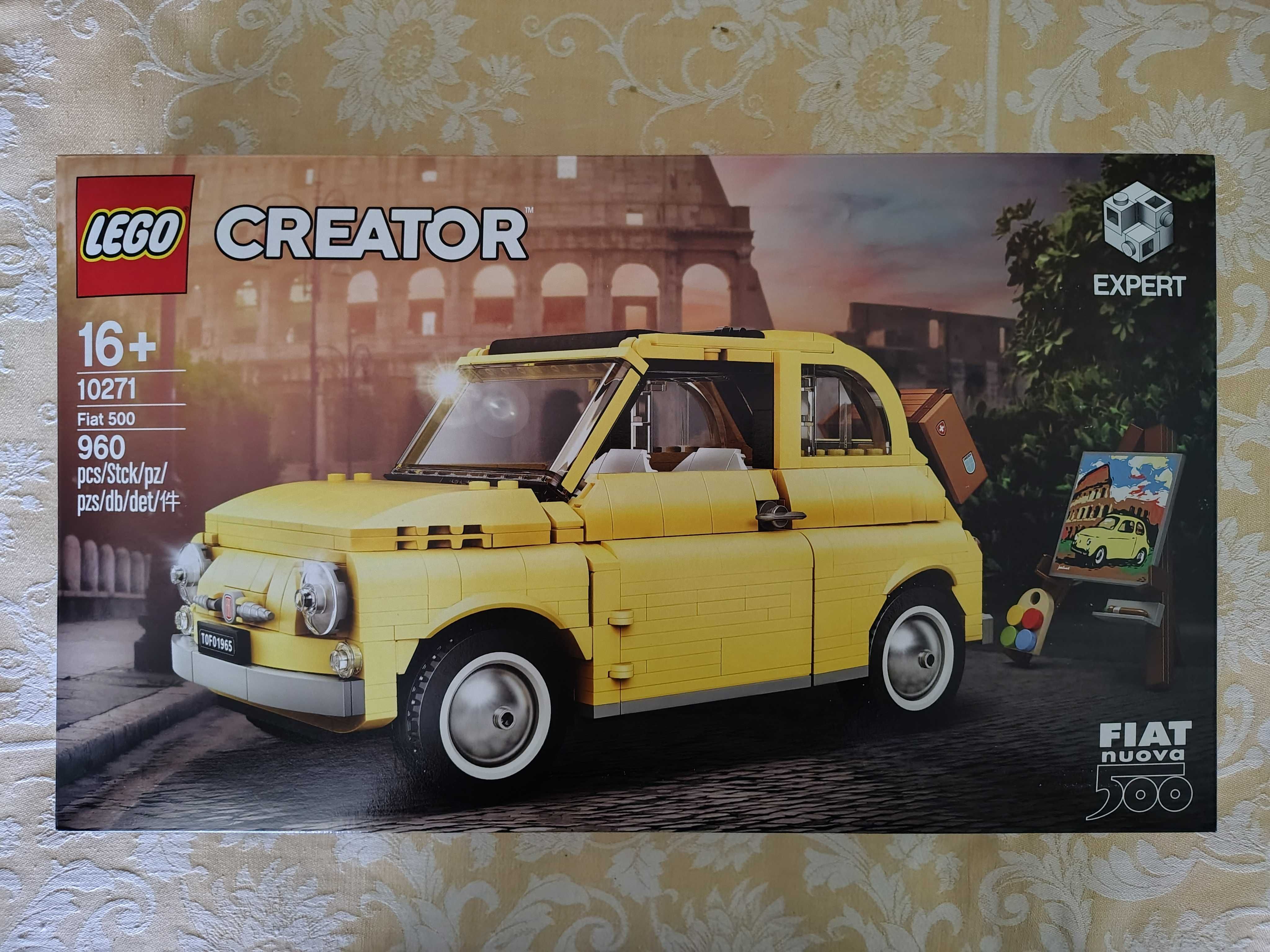 LEGO Creator Expert 10271 Fiat 500 – Novo e Selado