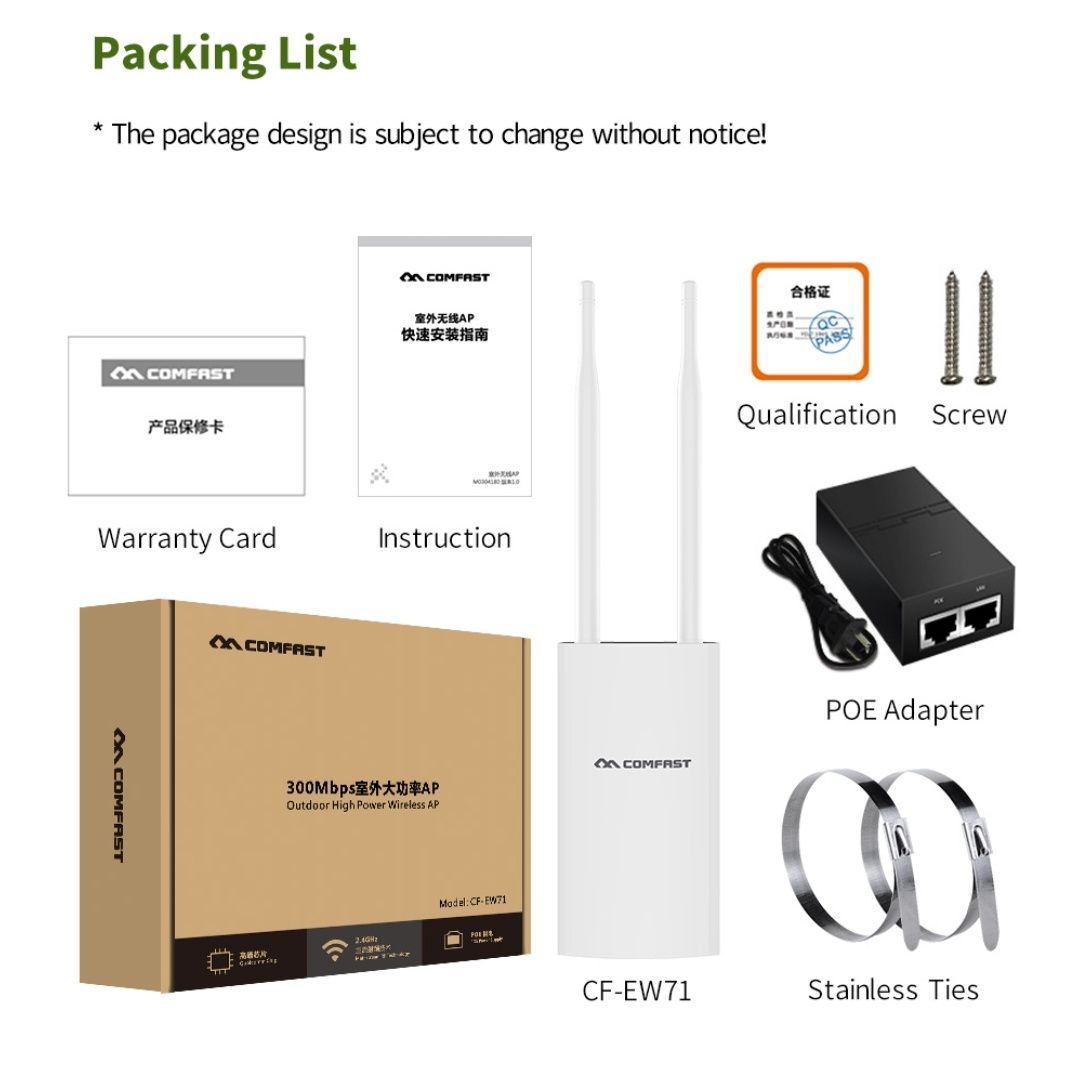 Comfast AC300 WiFi точка доступа репитер усилитель