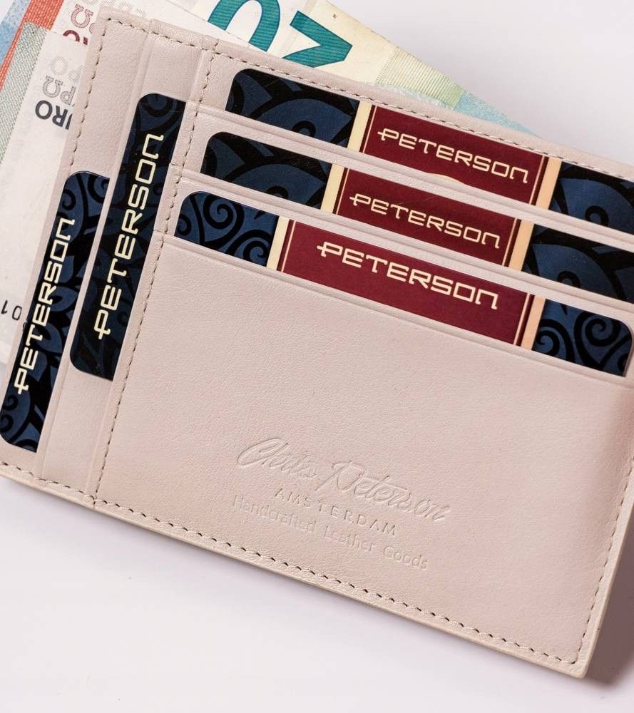 skórzane etui na dokumenty i banknoty - peterson