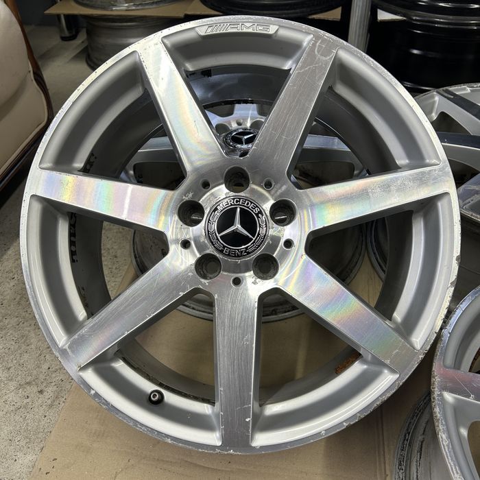 Диски 5x112 R18 Mercedes W204 AMG різноширокі оригінал
