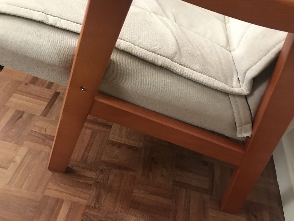 Cadeira/Sofá muito confortável e seguro.