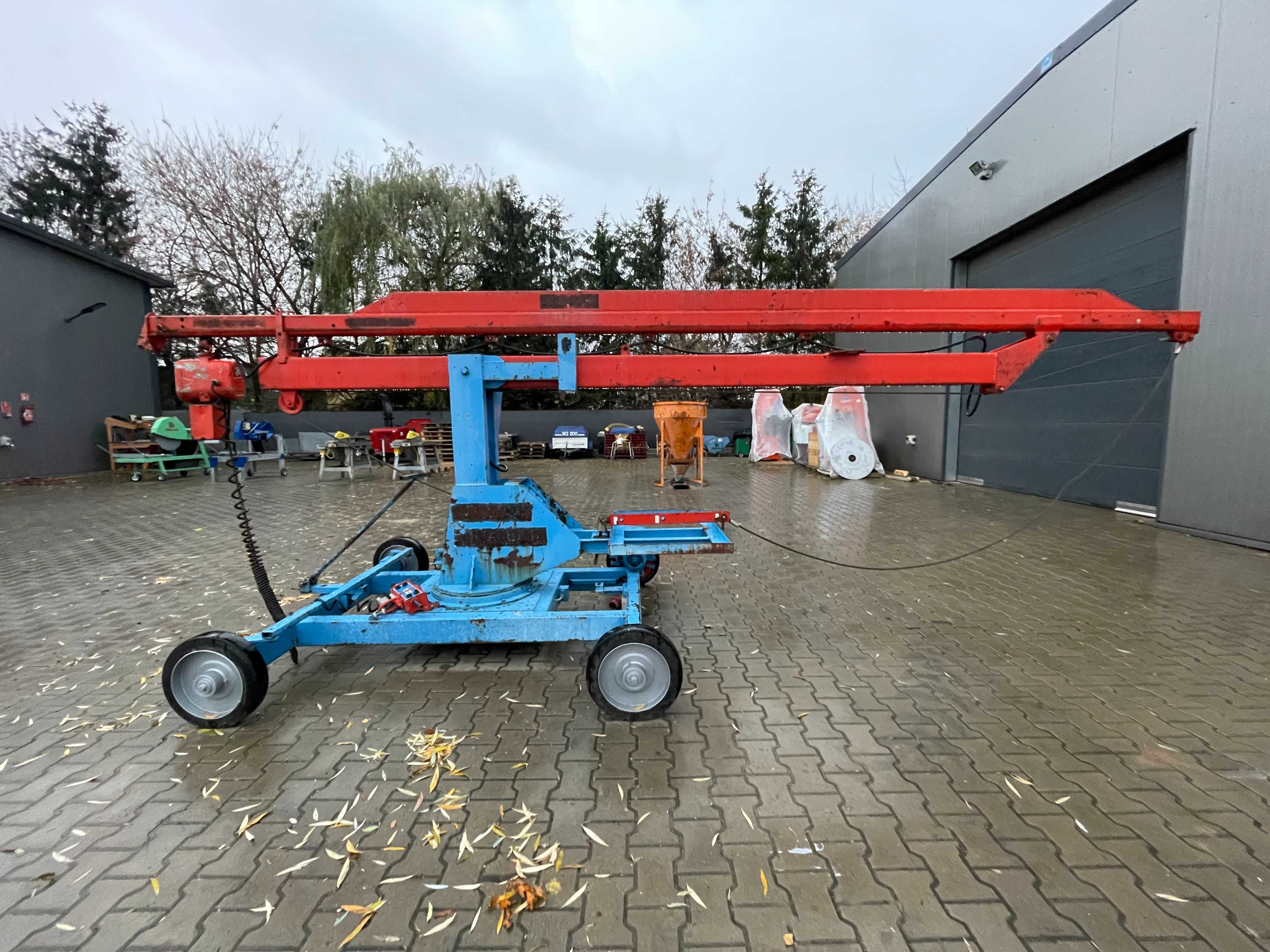 Mini Dźwig Żuraw Podnośnik budowlany Steinweg MK 2 Minikran