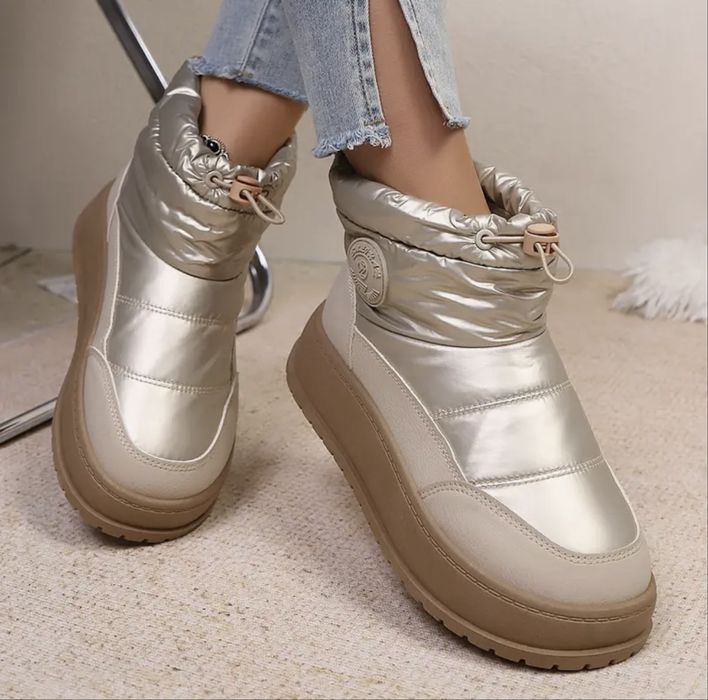 Чоботи сапоги дутіки жіночі зимові р.36/37