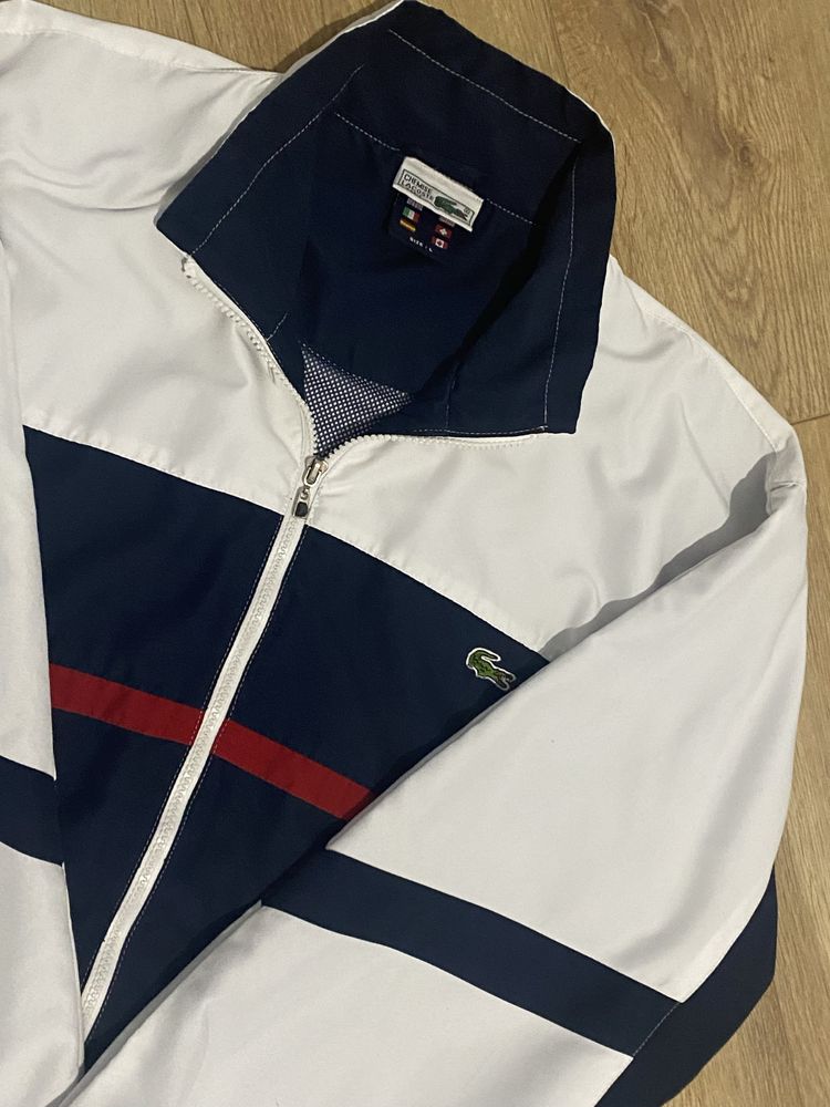 Олімпійка lacoste vintage original олимпийка jacket куртка лакоста