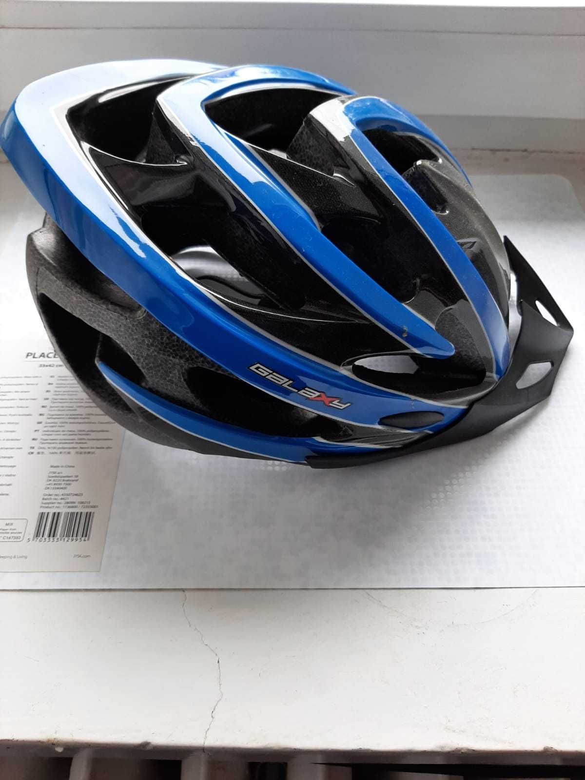 Kask  nowy M niebieski