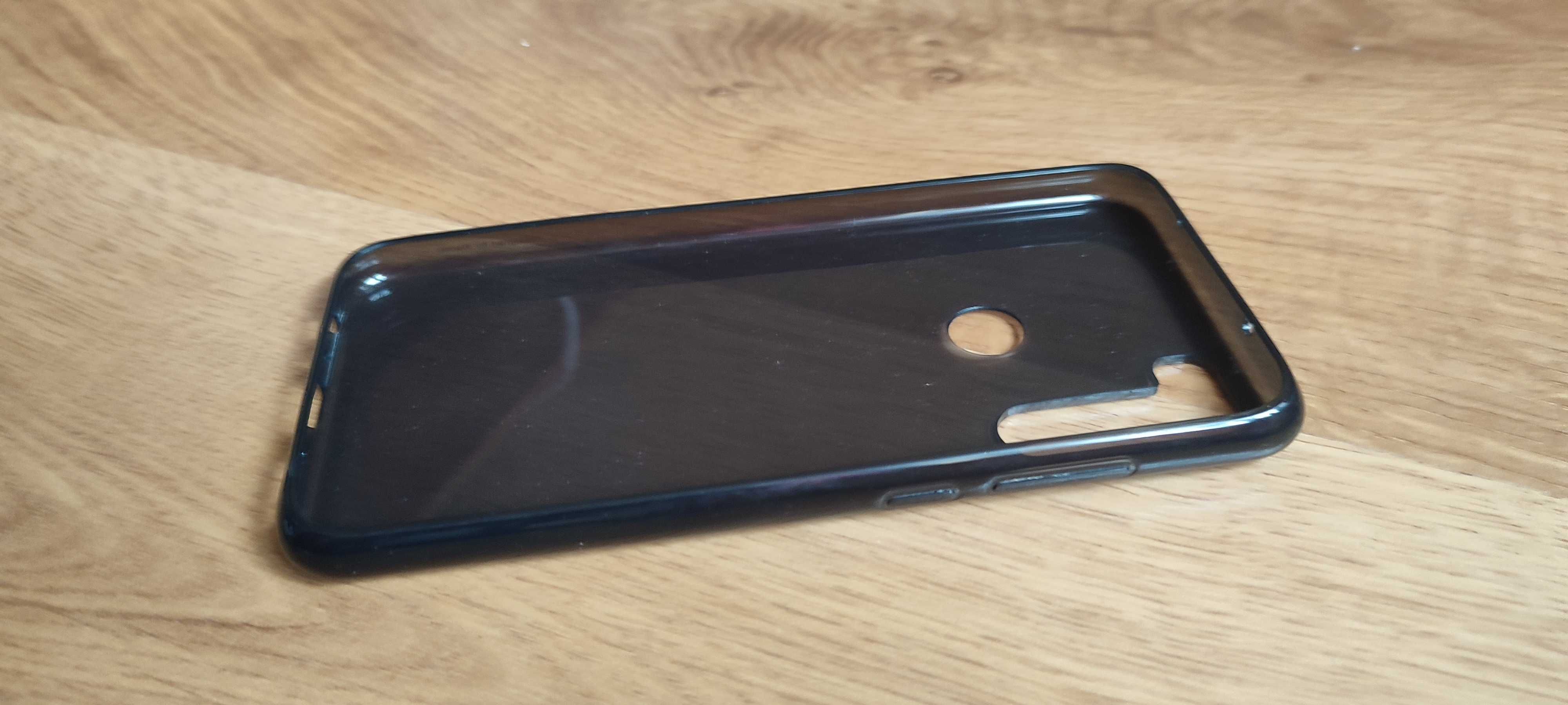 Etui case czarny pół przeźroczysty Redmi Note 8T