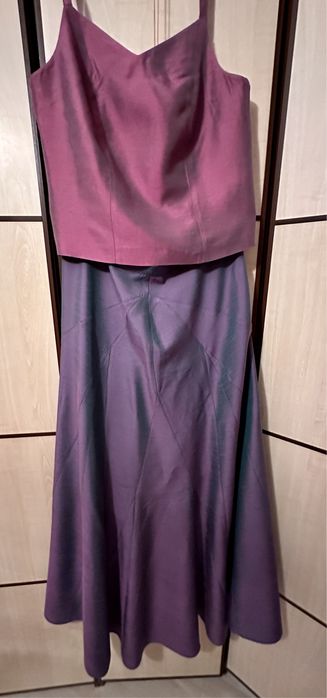 Elegancki komplet top  & długa spódnica