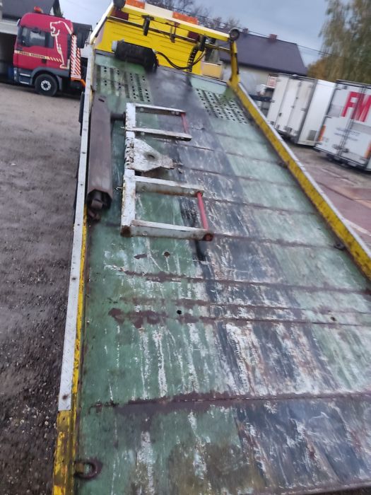 Płyta hydrauliczna najazd laweta 5,8m z wciągarka i motylem