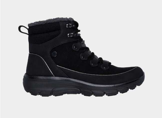 Жіночі черевики skechers / теплі черевики на зиму скечерс