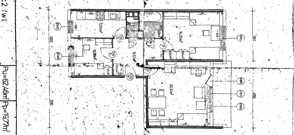 Mieszkanie 62,46 m², Widzew ul. Jurczyńskiego