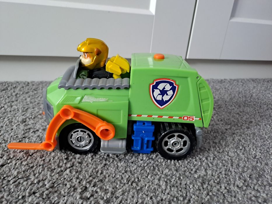 Psi patrol pojazd I figurka Rubble