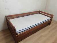 Кровать одномісна дерев'яна 90х200 бук