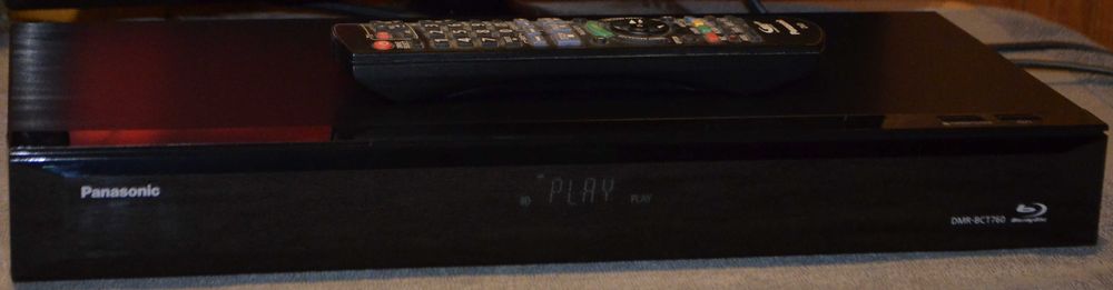 Panasonic DMR-BCT760 odtwarzacz Blu Ray nagrywarka 500GB 4K Ultra HD
