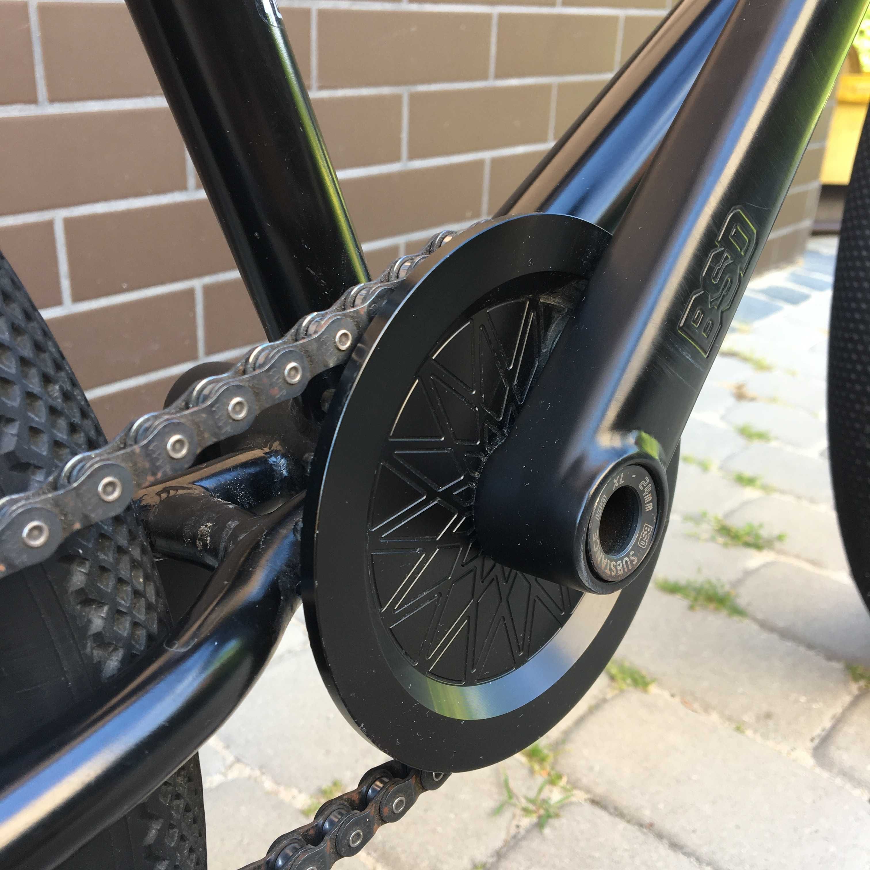 rower bmx + dodatkowe części