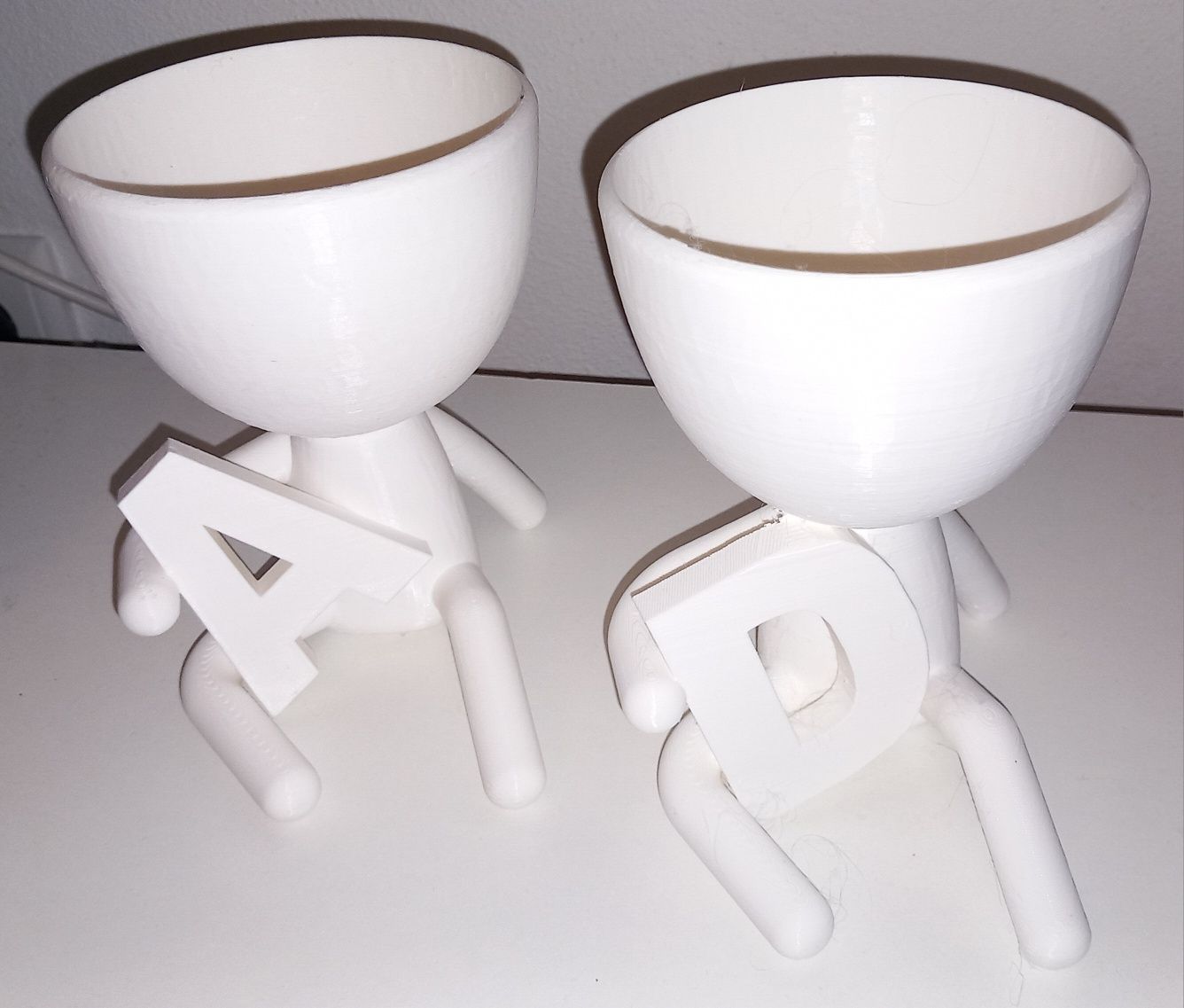 Vaso para plantas impressos em 3D