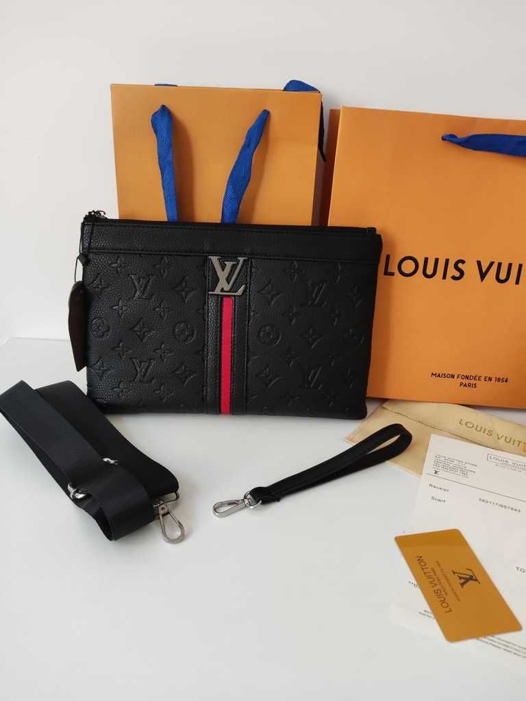 Louis Vuitton DAMSKA MĘSKA Torebka, Torba – kopertówka 835678